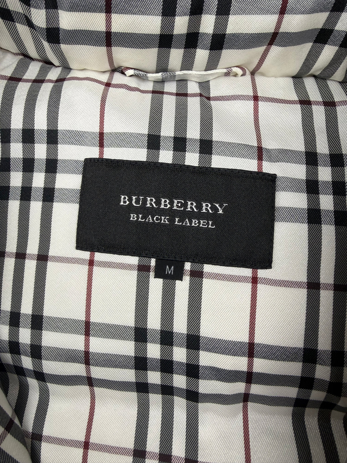 vintage Burberry Black Label vest {M}