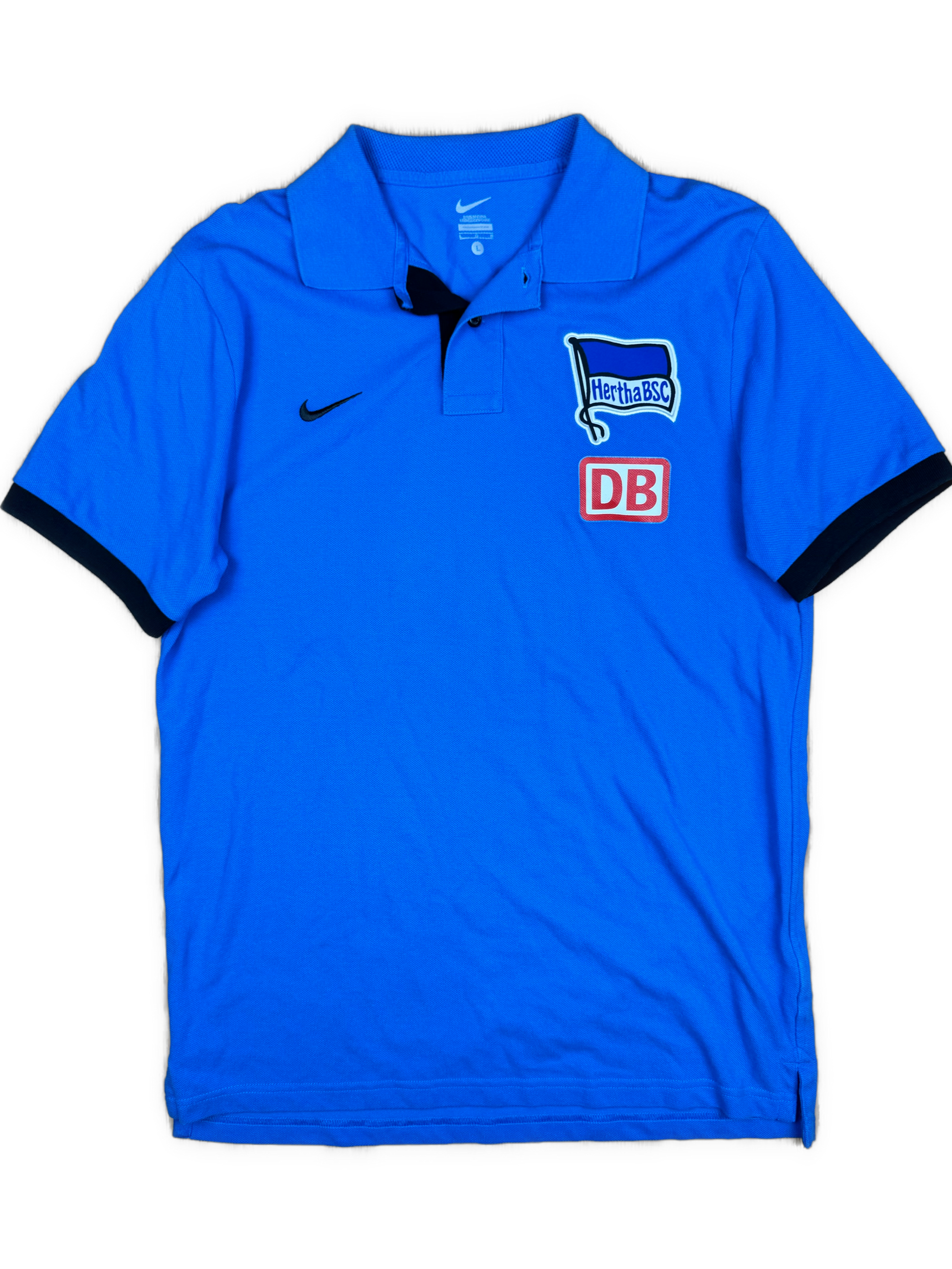 vintage Nike Herta BSC polo {L}
