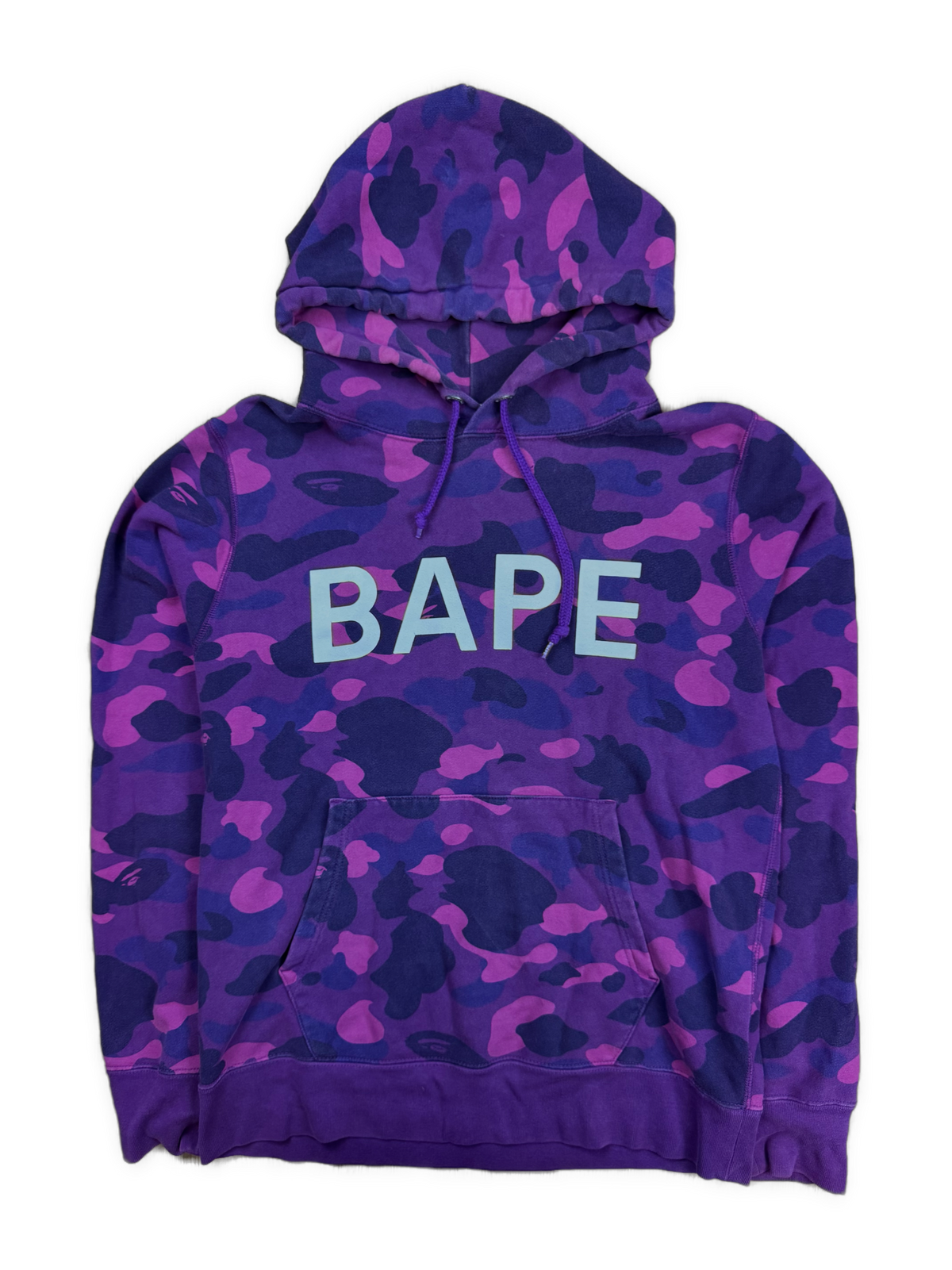 vintage BAPE a bathing ape hoodie {M}