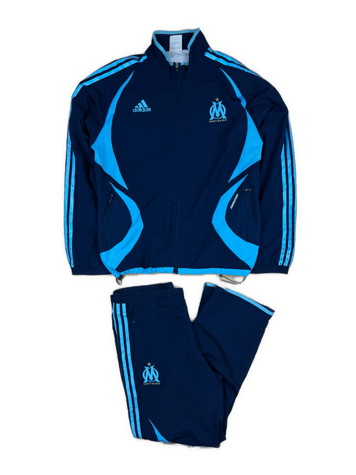 vintage Adidas Olympique Marseille tracksuit {L}