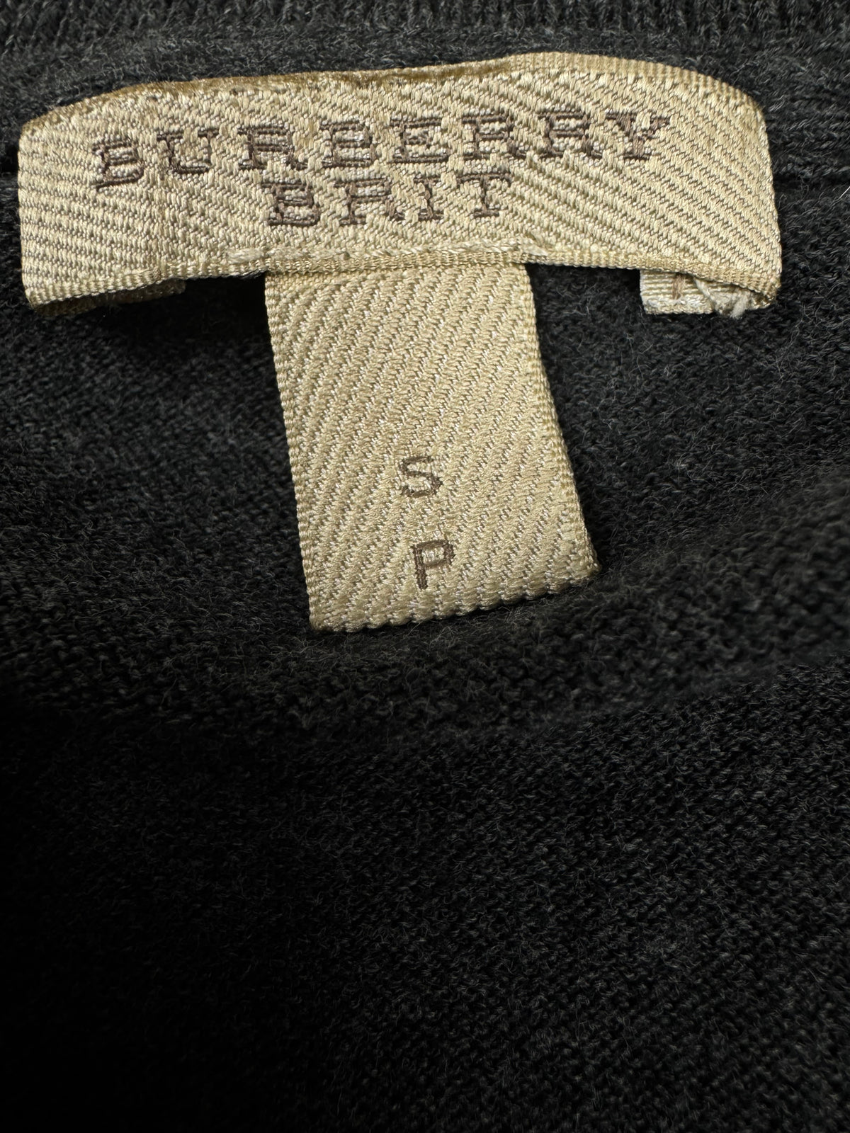 vintage Burberry knittedsweater {S}