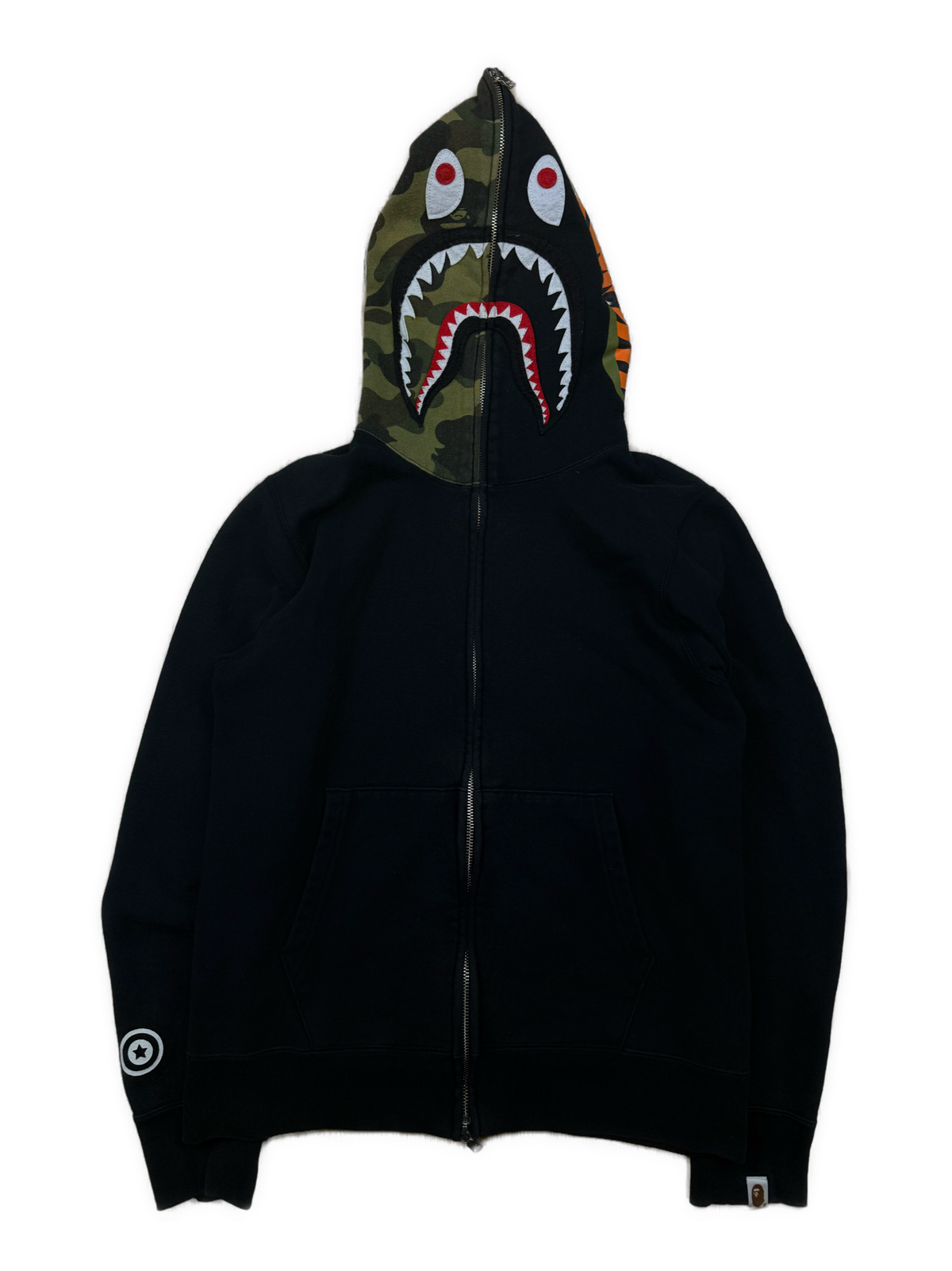 vintage BAPE a bathing ape sweatjacket {M}