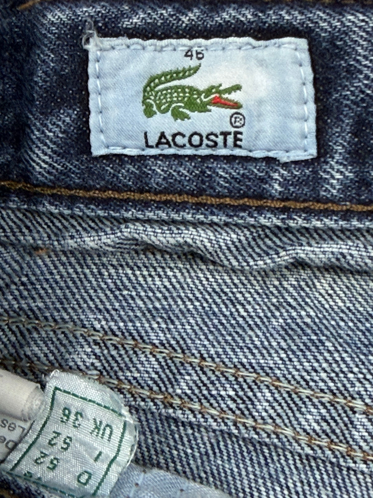 vintage Lacoste jeans