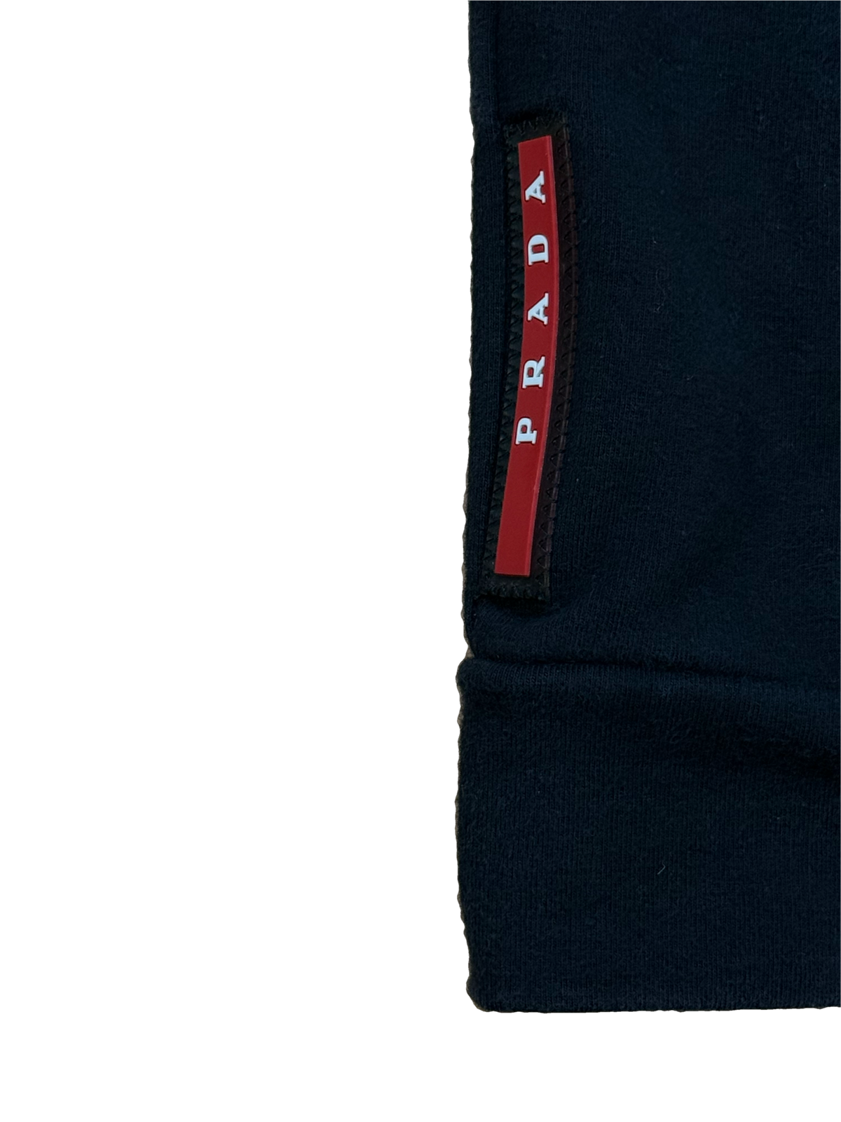 black Prada sweatjacket