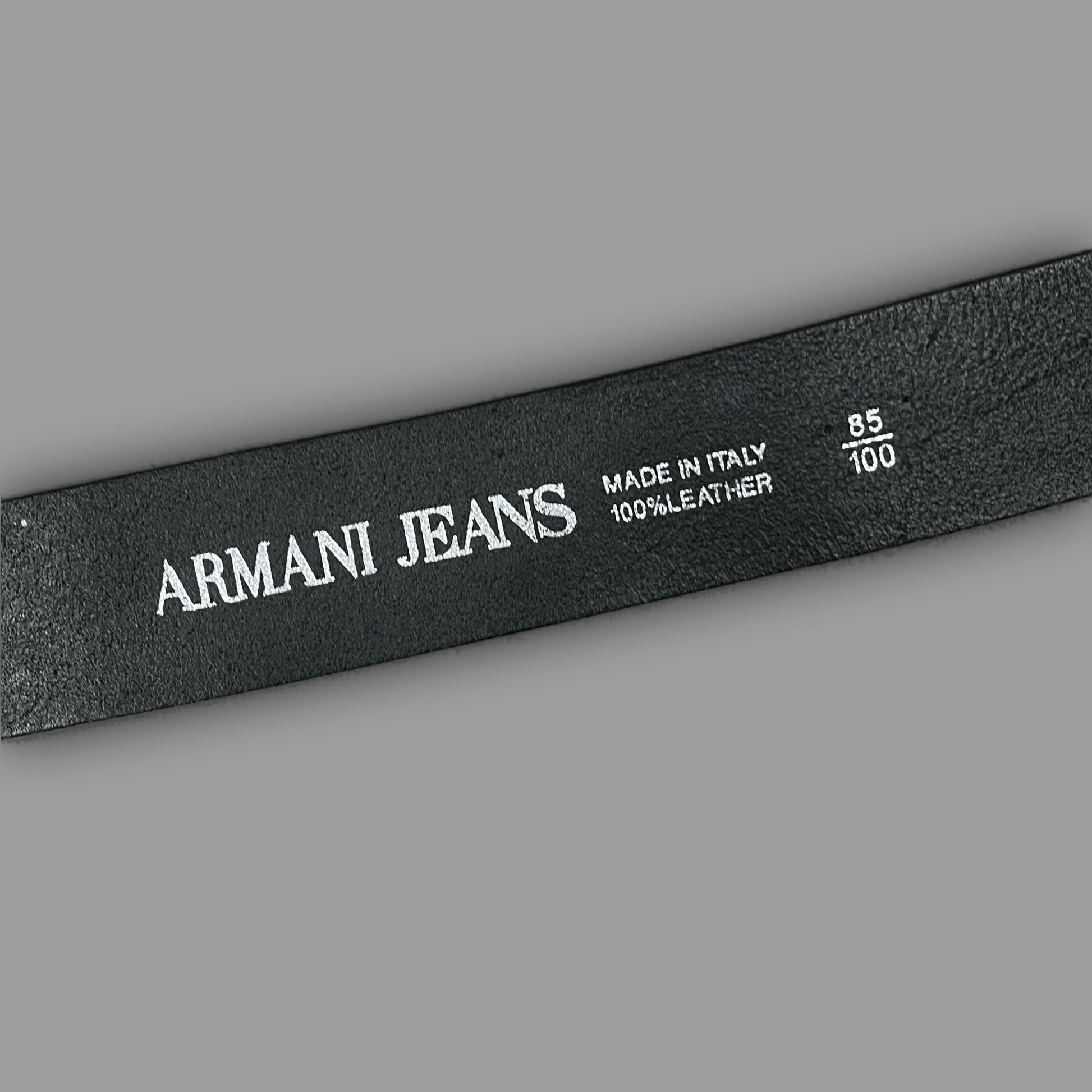 vintage Armani Jeans belt