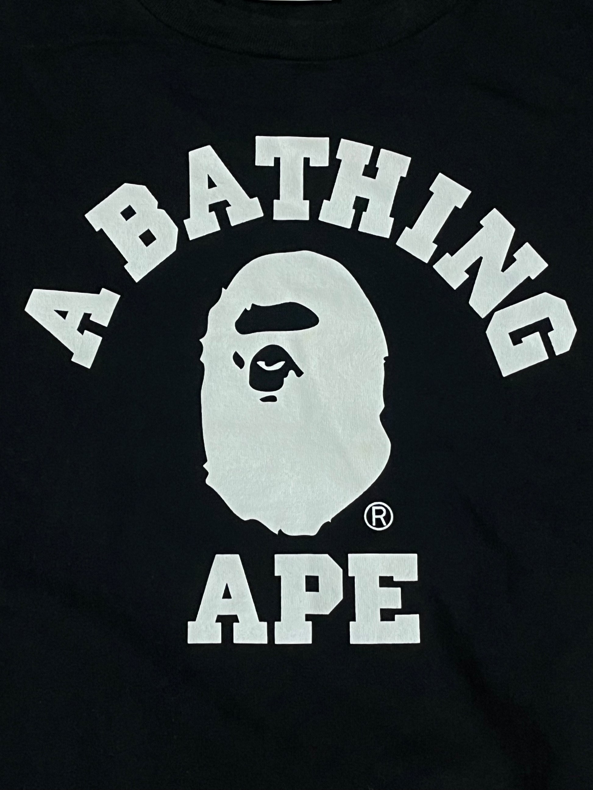 vintage BAPE a bathing ape t-shirt  {S}