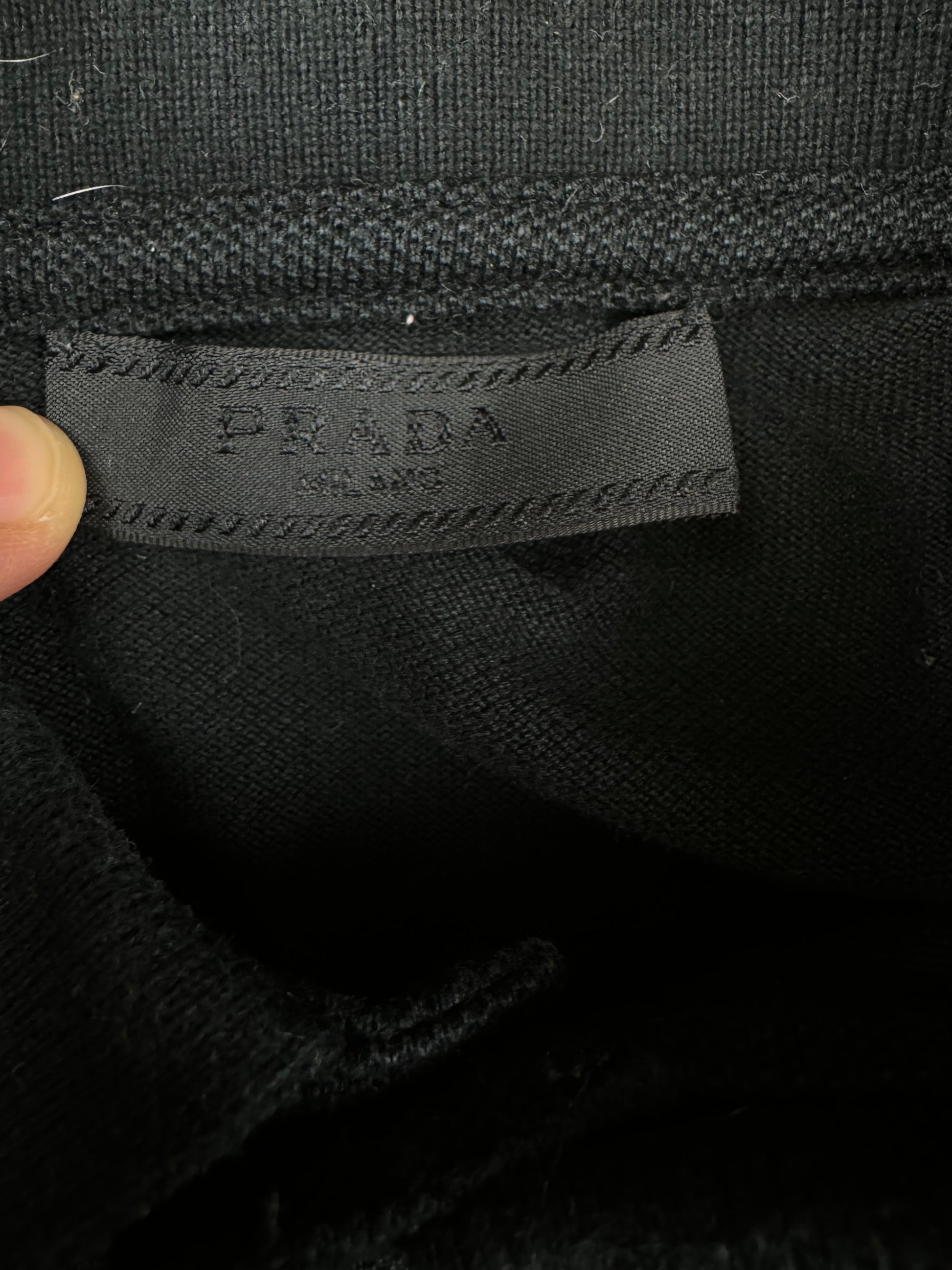 black Prada polo {S}