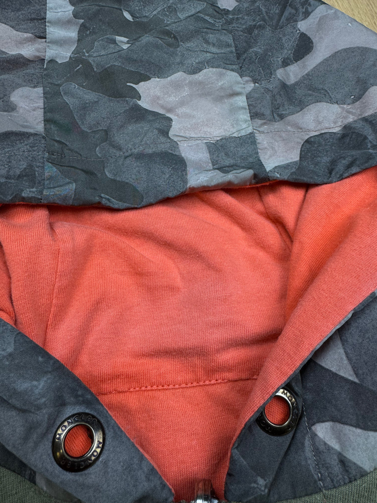 vintage reversible Moncler sweatjacket {M}