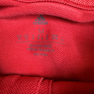red Adidas Manchester United polo {M}