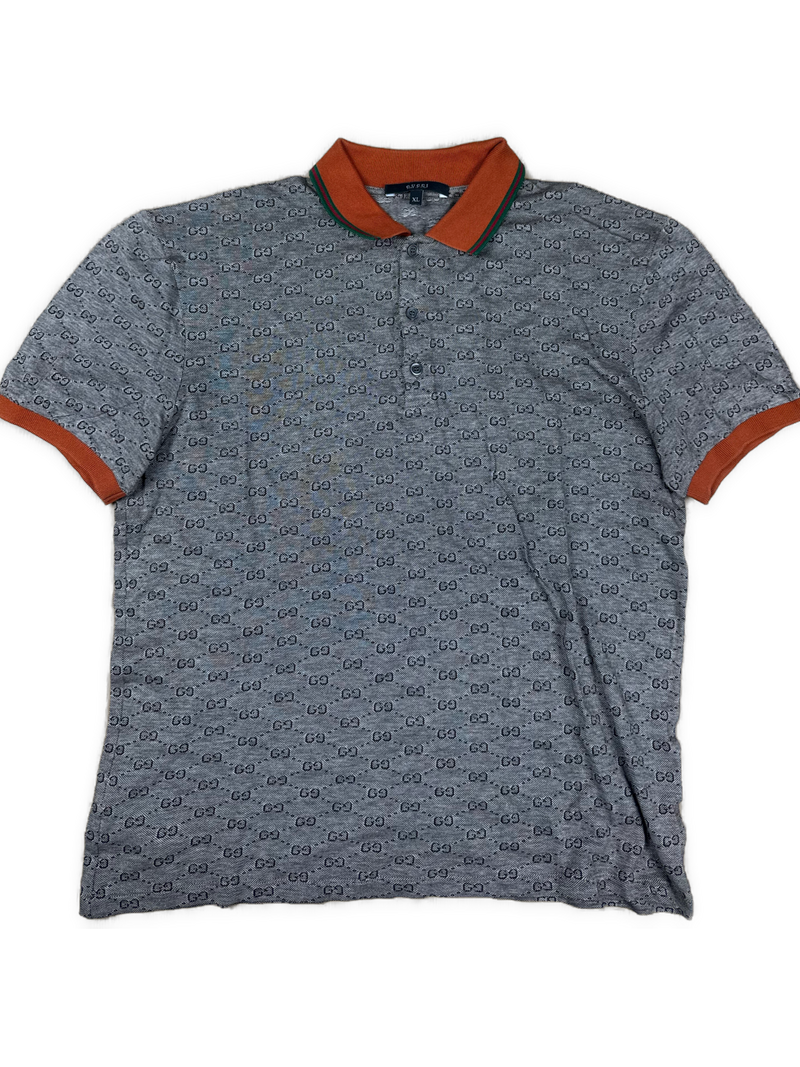 vintage Gucci monogram polo {L}