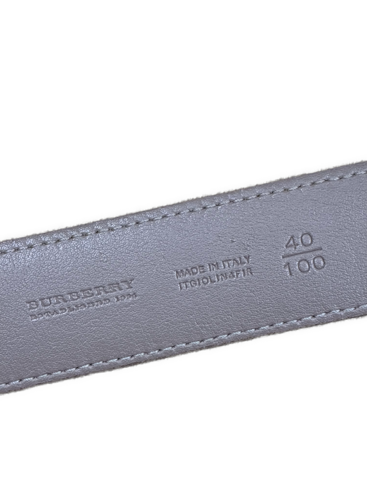 vintage Burberry belt