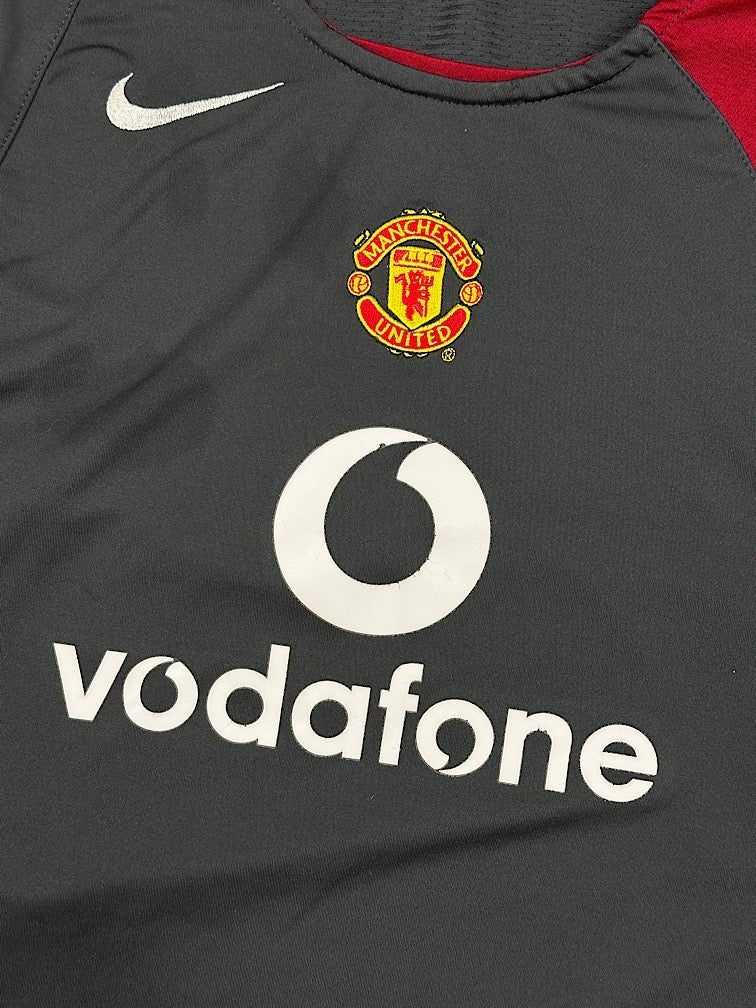 vintage Nike Manchester United trainingjersey {S}