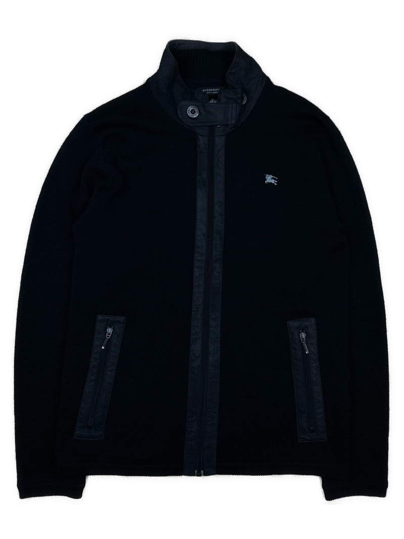 vintage Burberry Black Label sweatjacket {M}