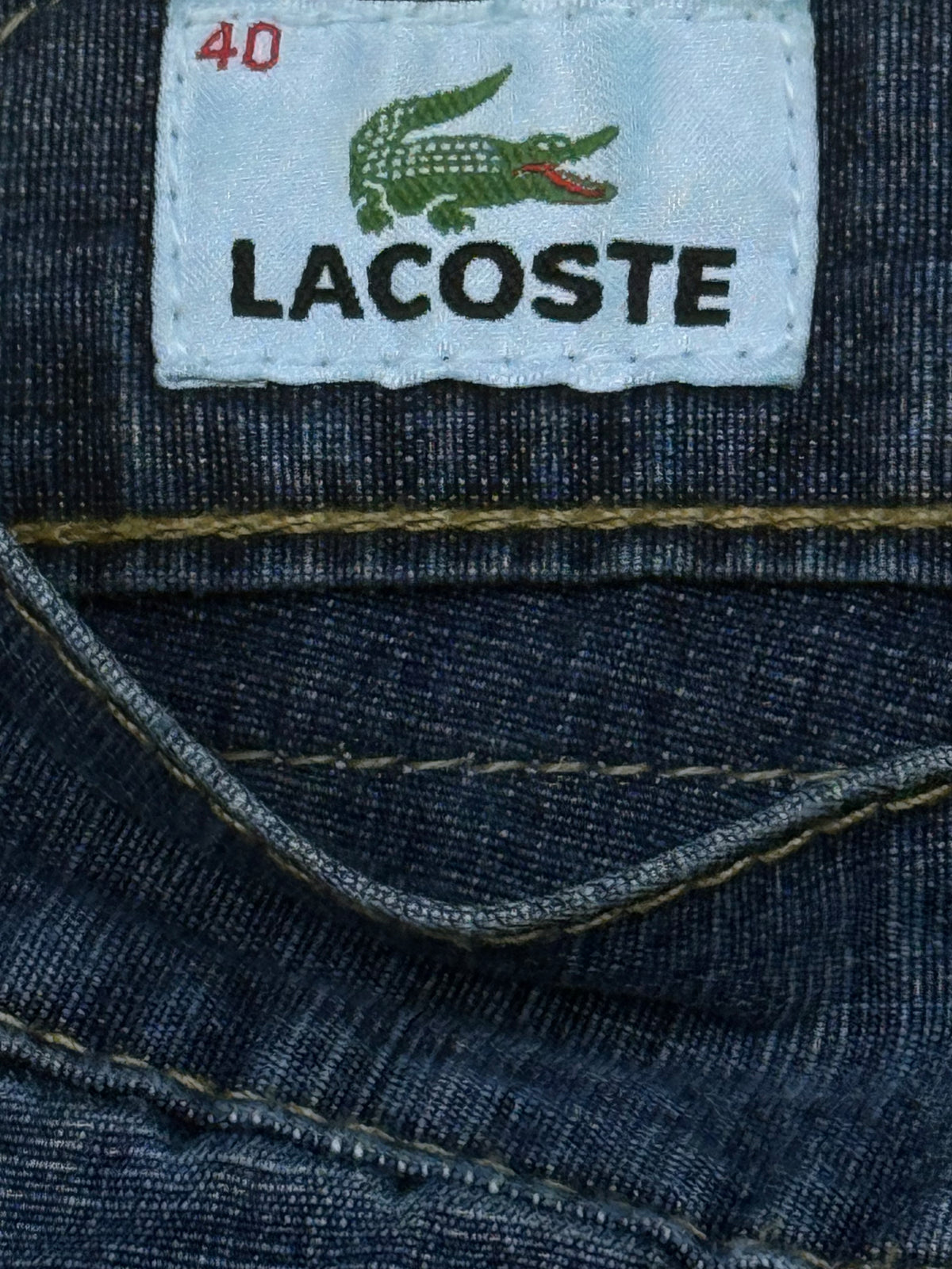 vintage Lacoste jeans
