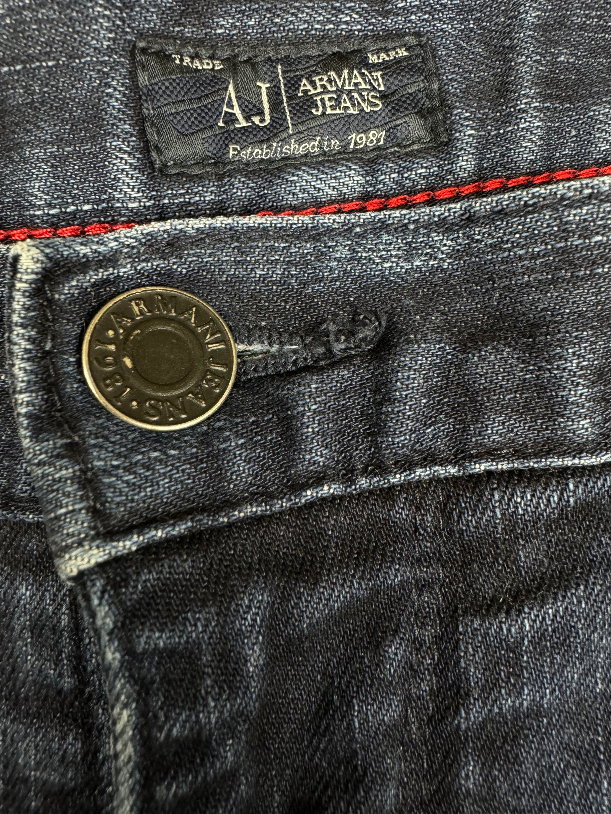 vintage Armani jeans {M}