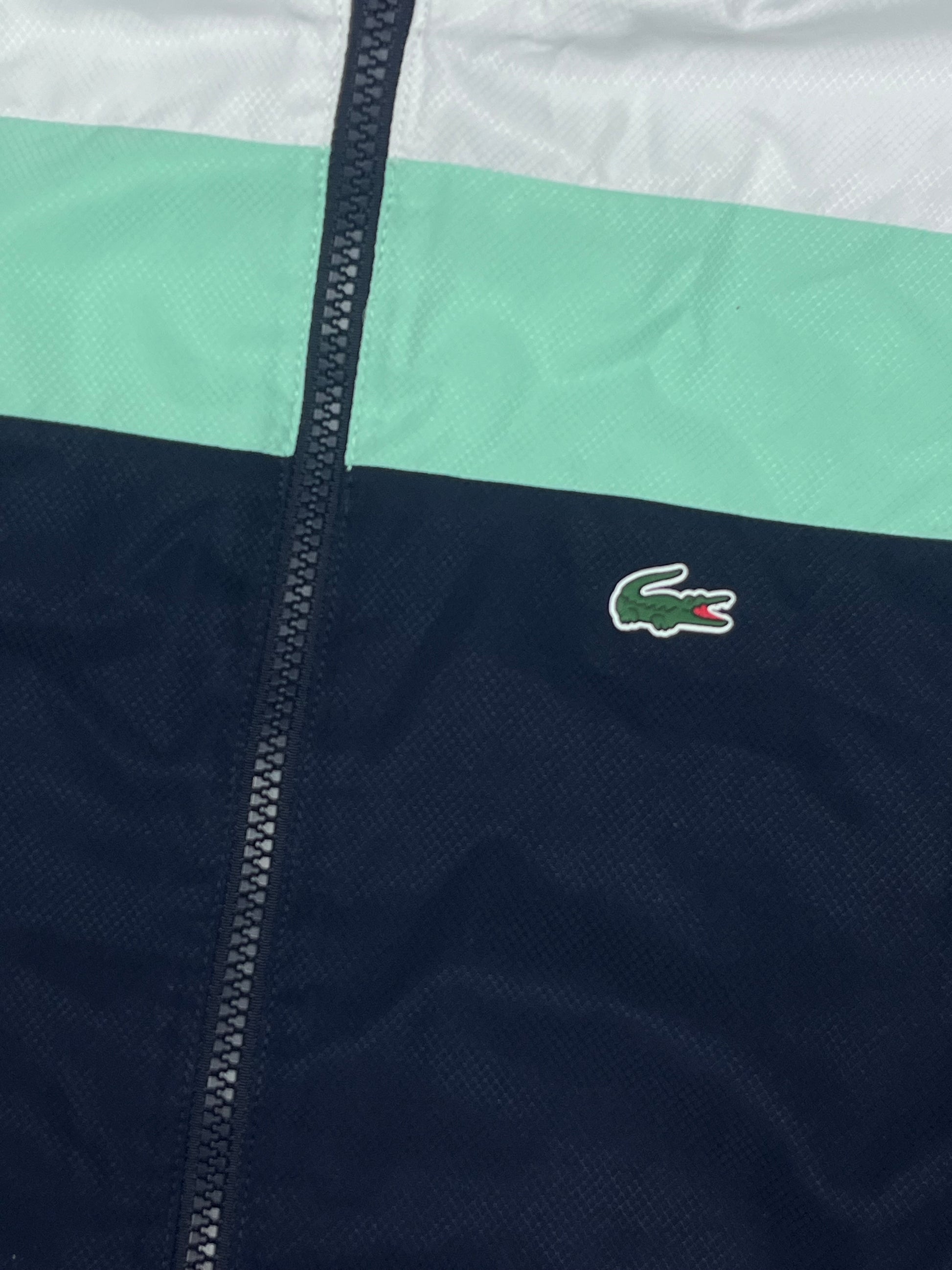 turquoise Lacoste tracksuit {XS}