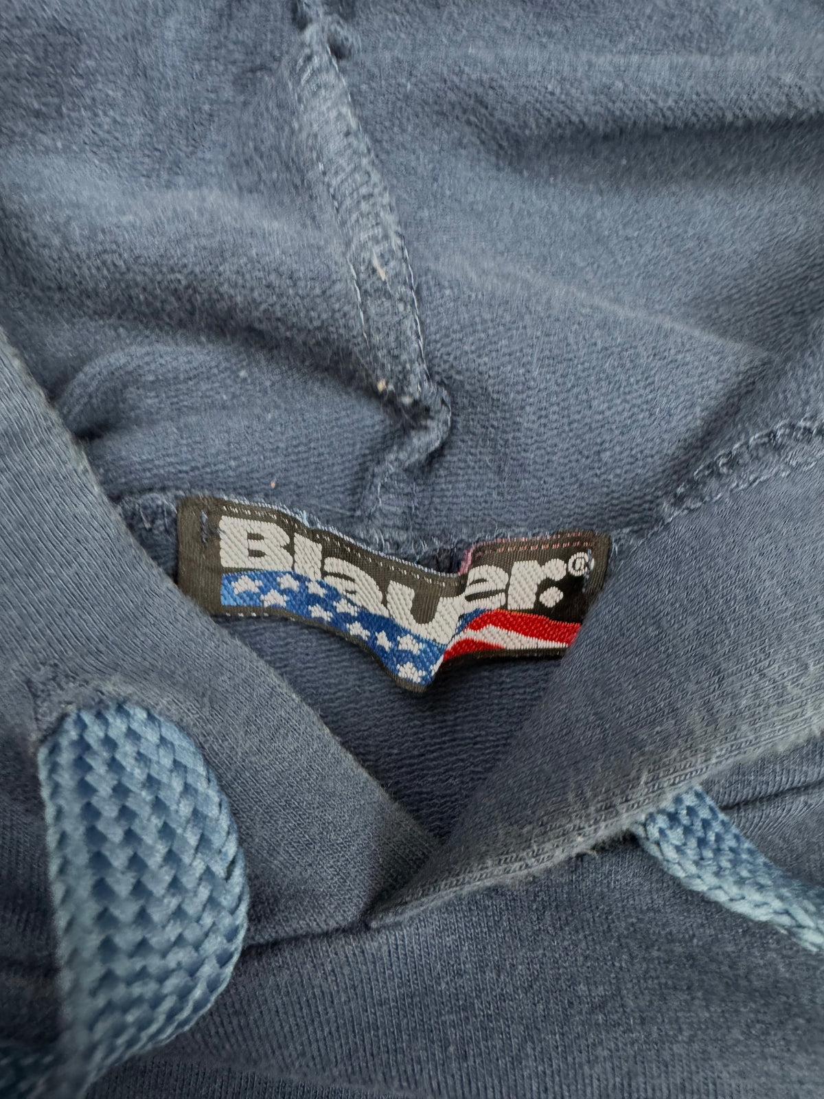 vintage Blauer hoodie {M}