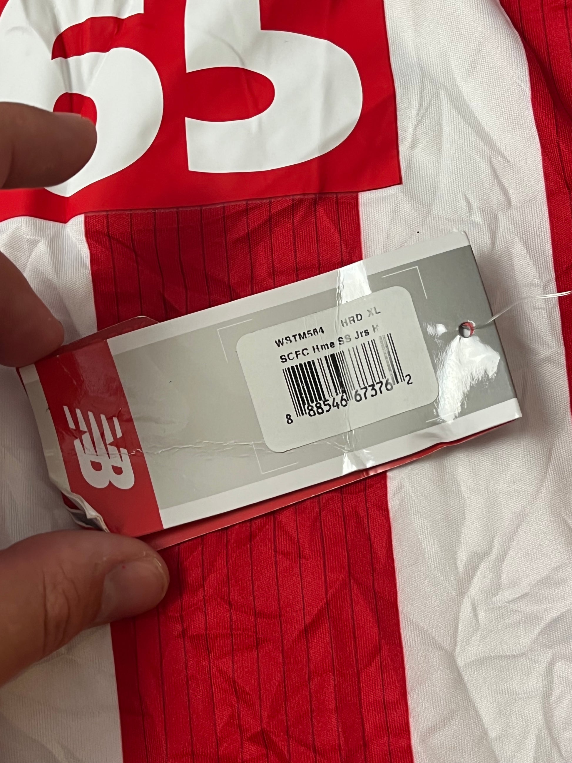 vintage New Balance Stoke City 2015-2016 home jersey DSWT {XL}