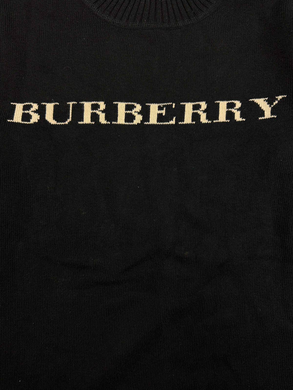 vintage Burberry knittedsweater {XS}