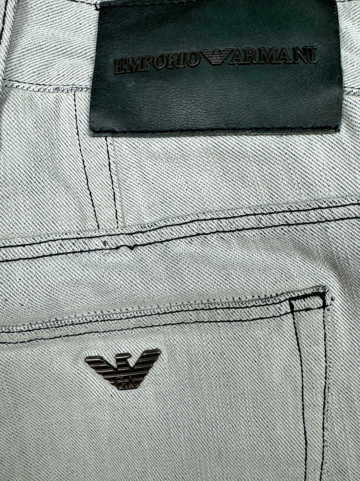vintage Armani jeans {L}