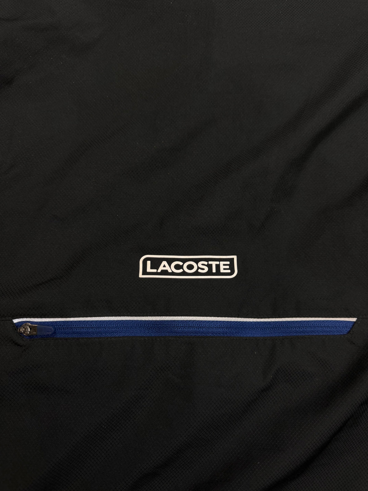 navyblue Lacoste windbreaker {S}