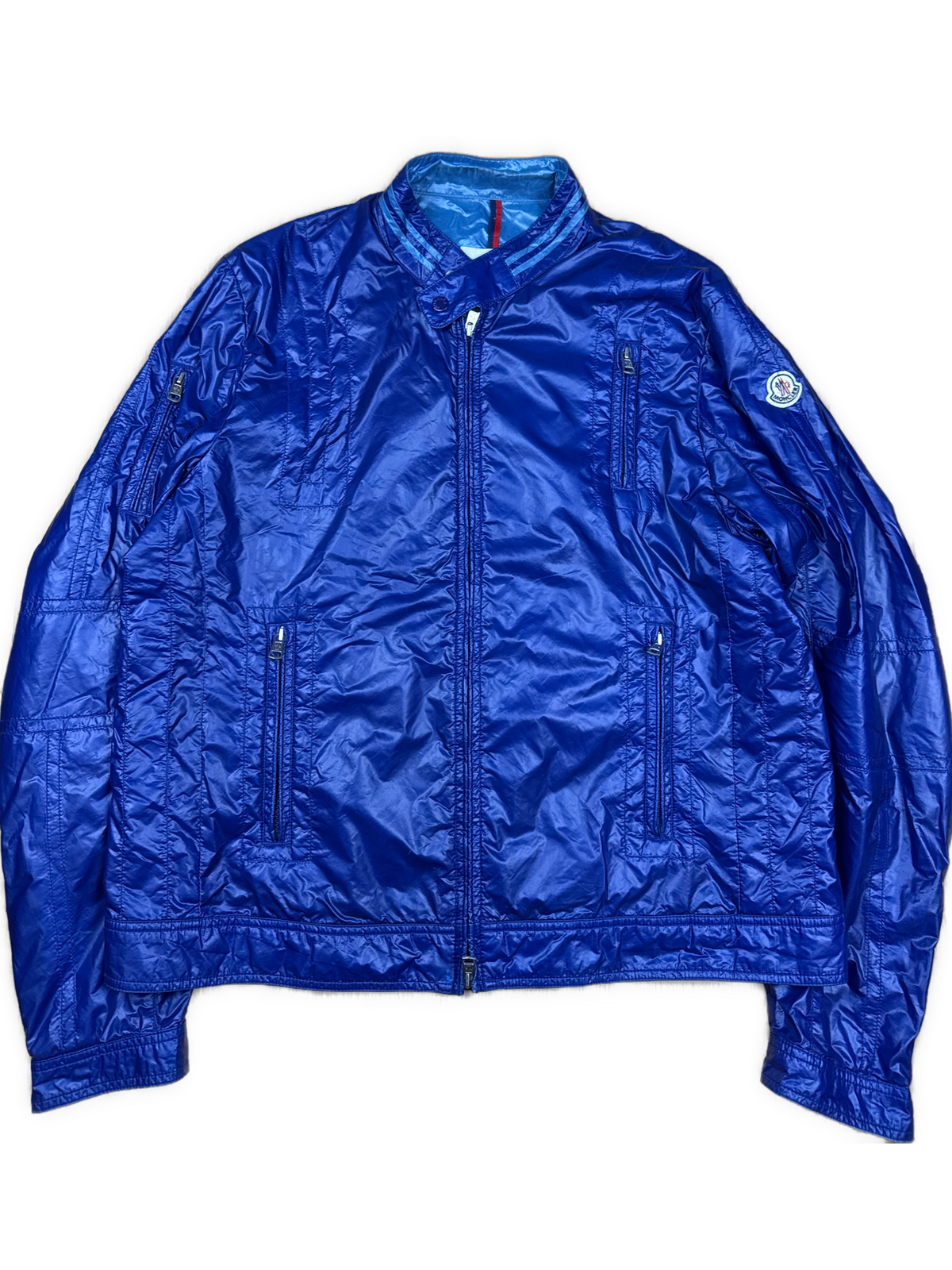 vintage purple Moncler windbreaker