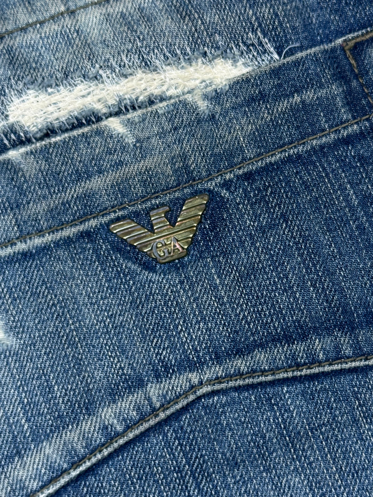 vintage Armani jeans {L}