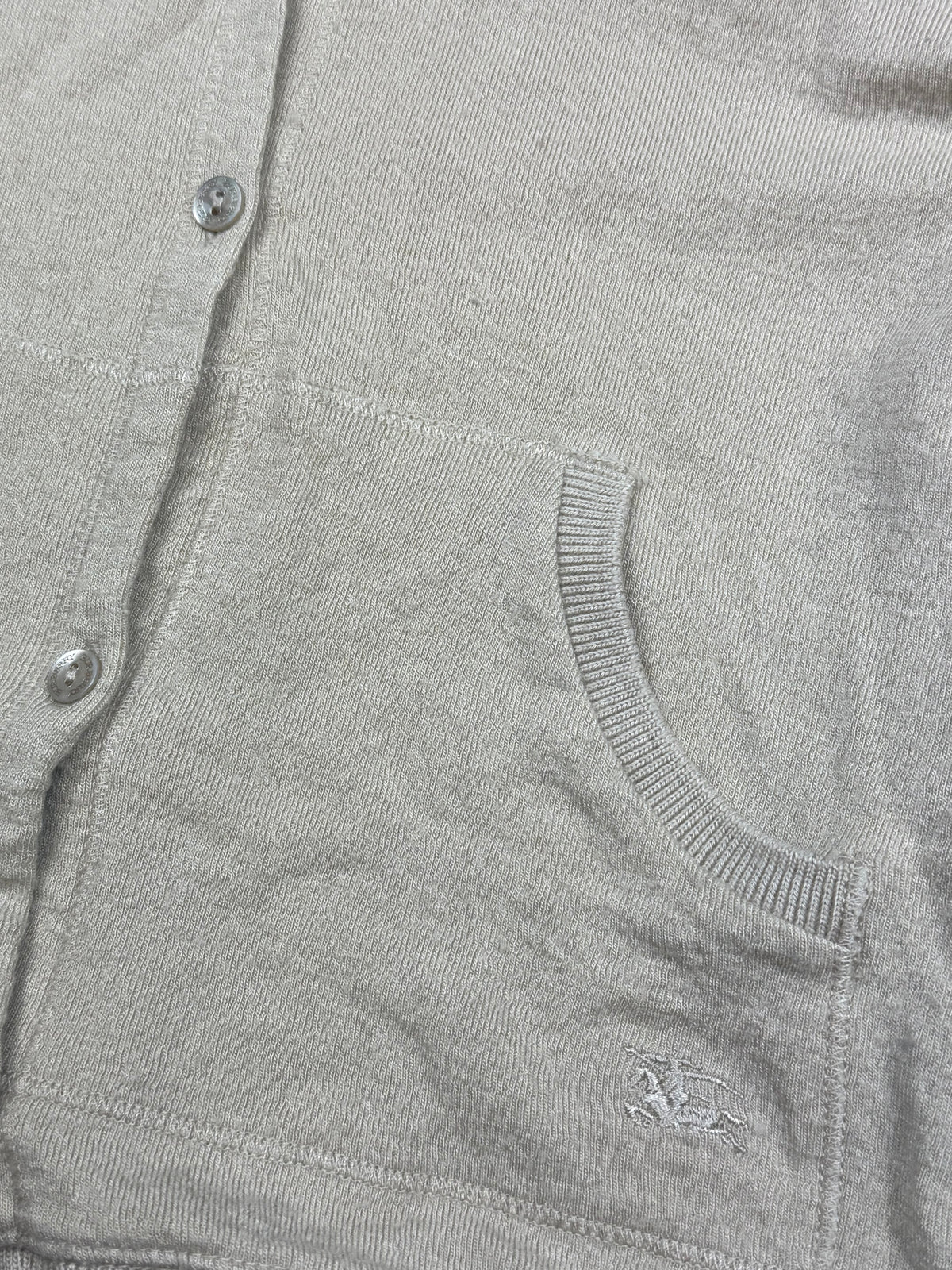 vintage Burberry sweatjacket {XS}