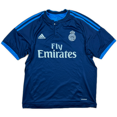 vintage Adidas Real Madrid away jersey {L}
