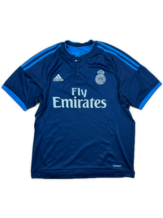 vintage Adidas Real Madrid away jersey {L}