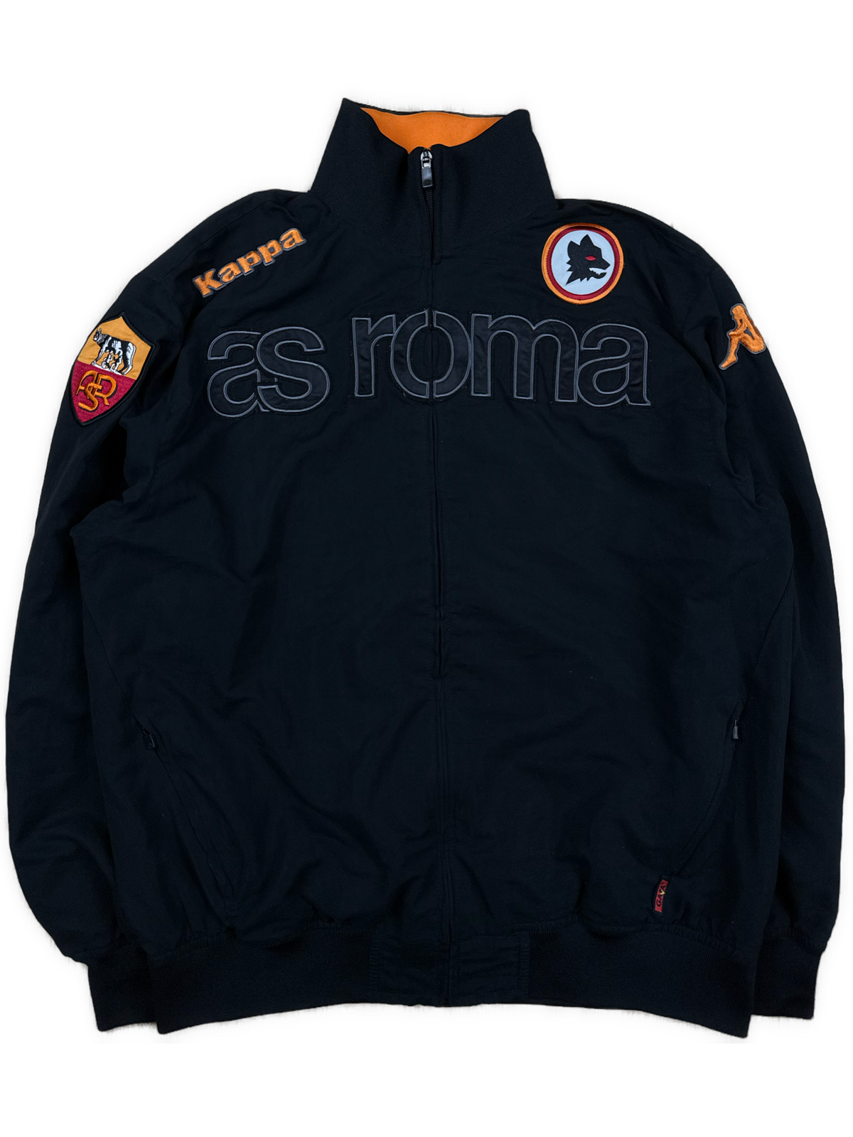 vintage Kappa As Roma windbreaker {L}