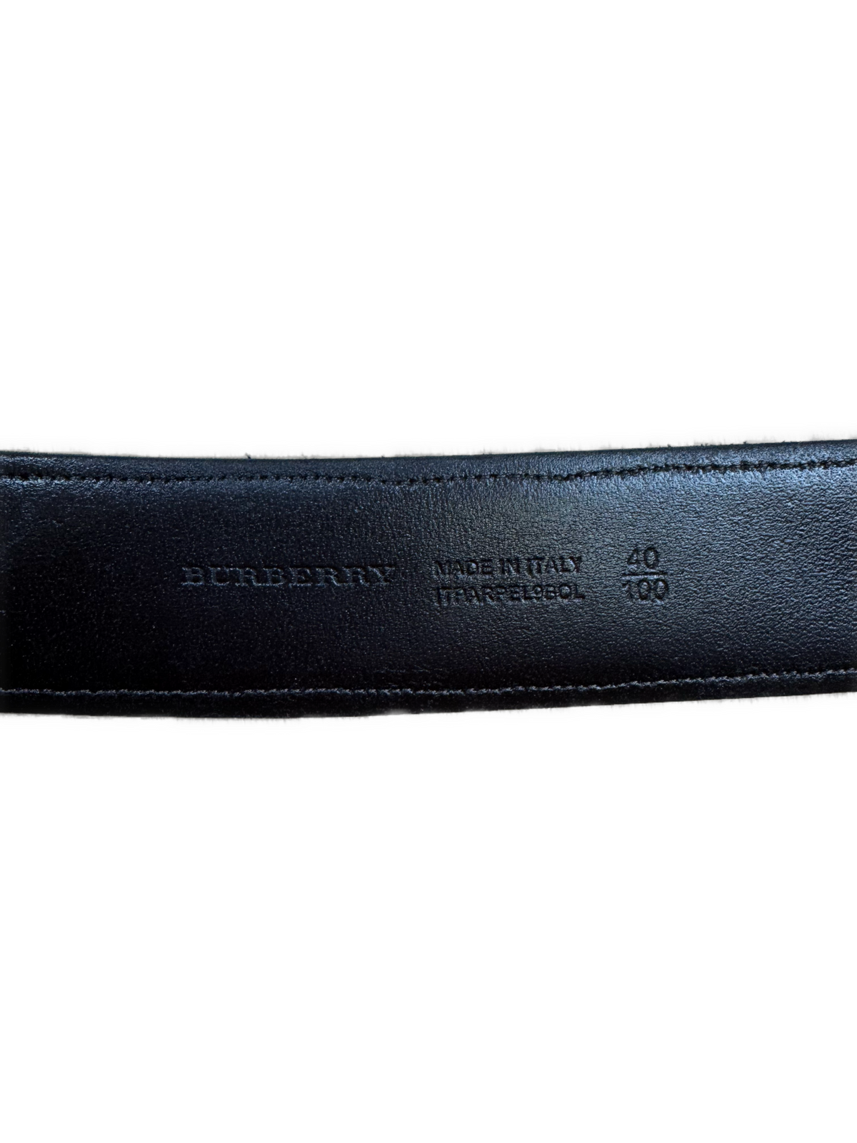 vintage Burberry belt