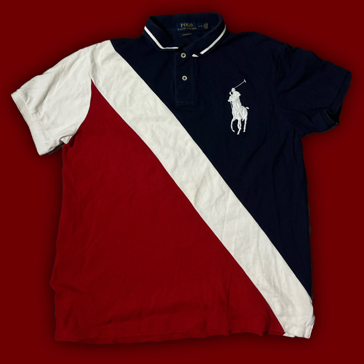 vintage Polo Ralph Lauren polo {L}
