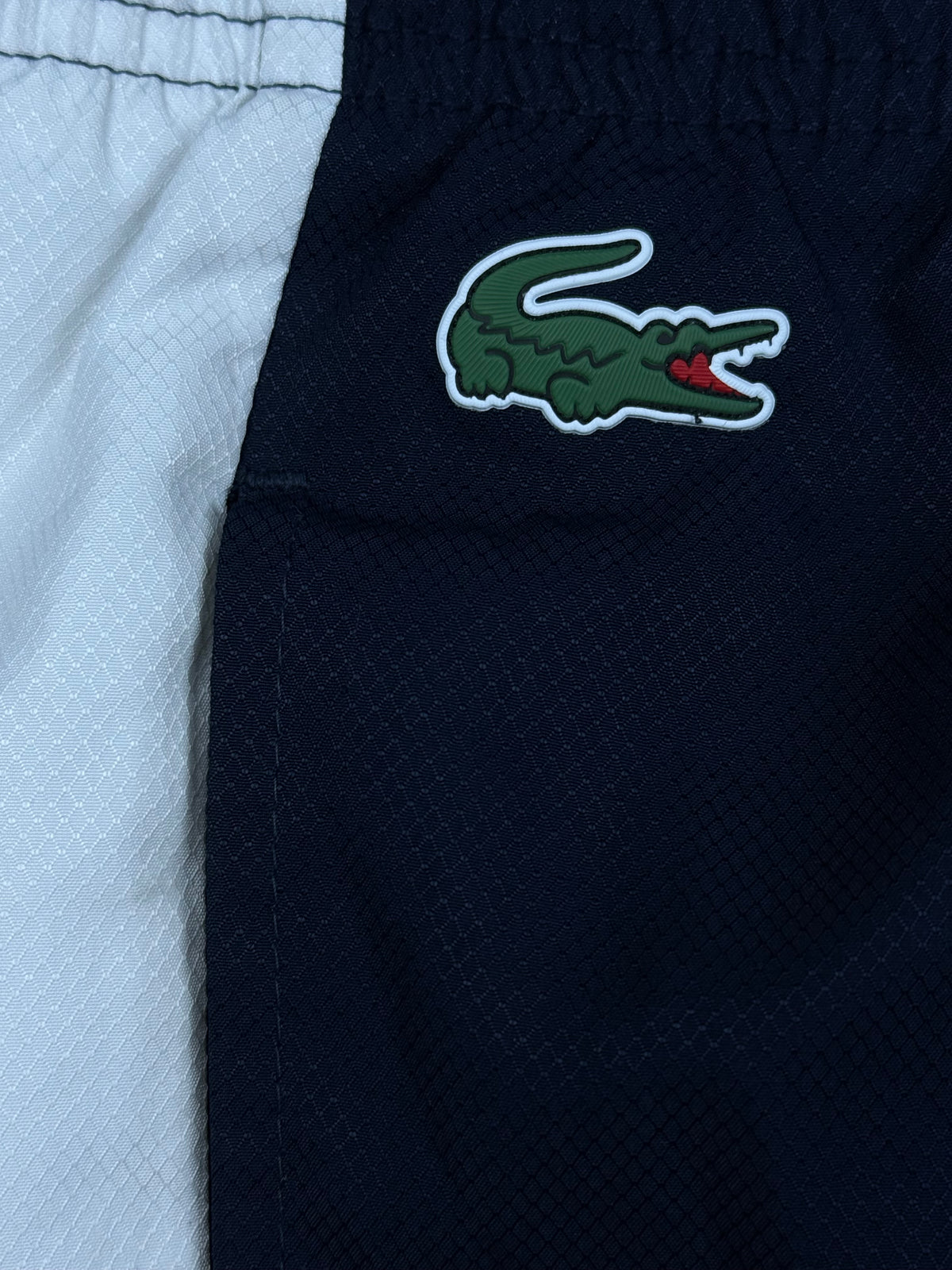 navyblue Lacoste trackpants {XL}