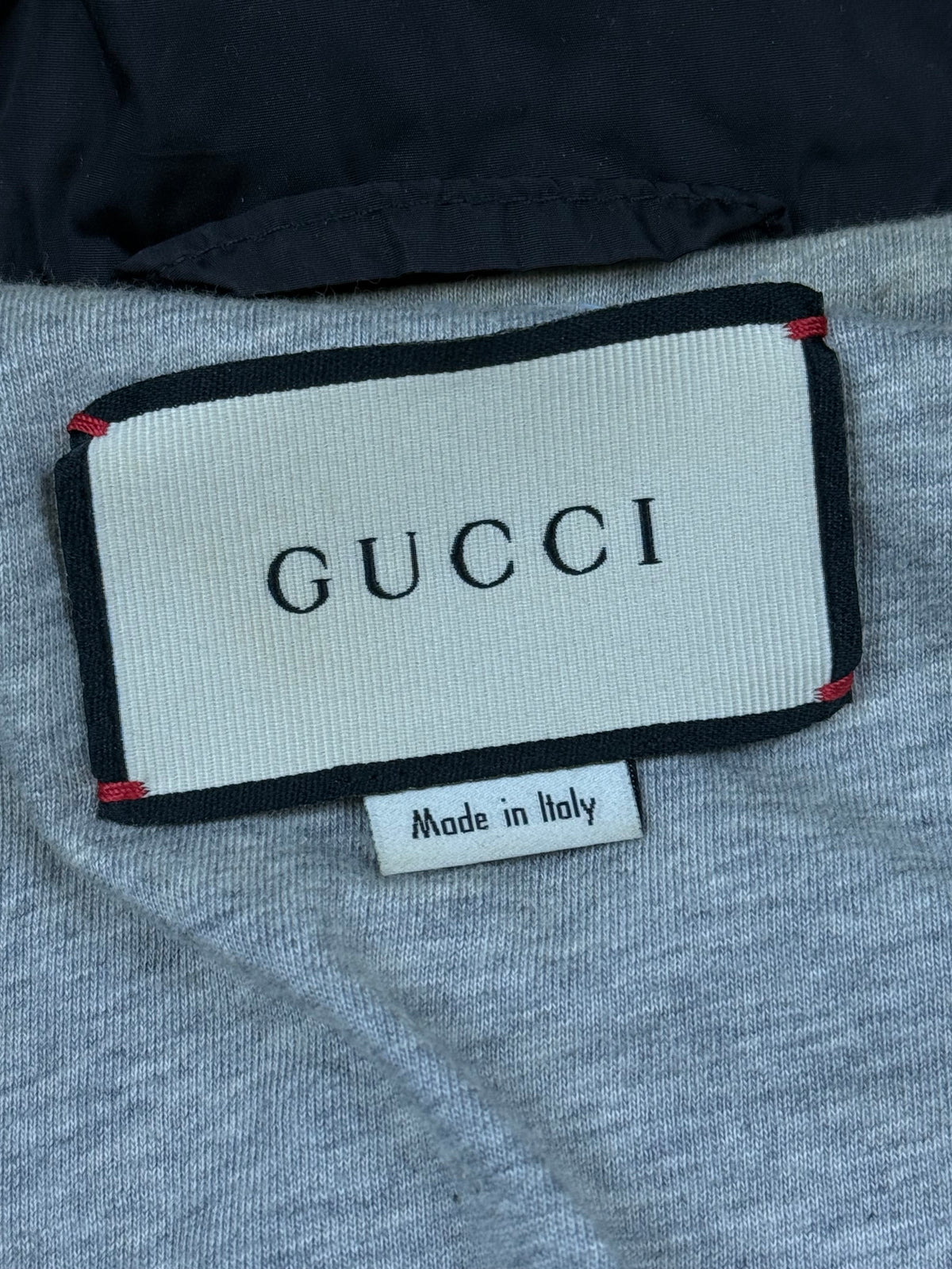 black Gucci windbreaker
