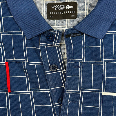 navyblue Lacoste polo {M}