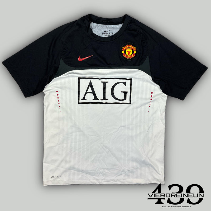 vintage Nike Manchester United trainingjersey {M}