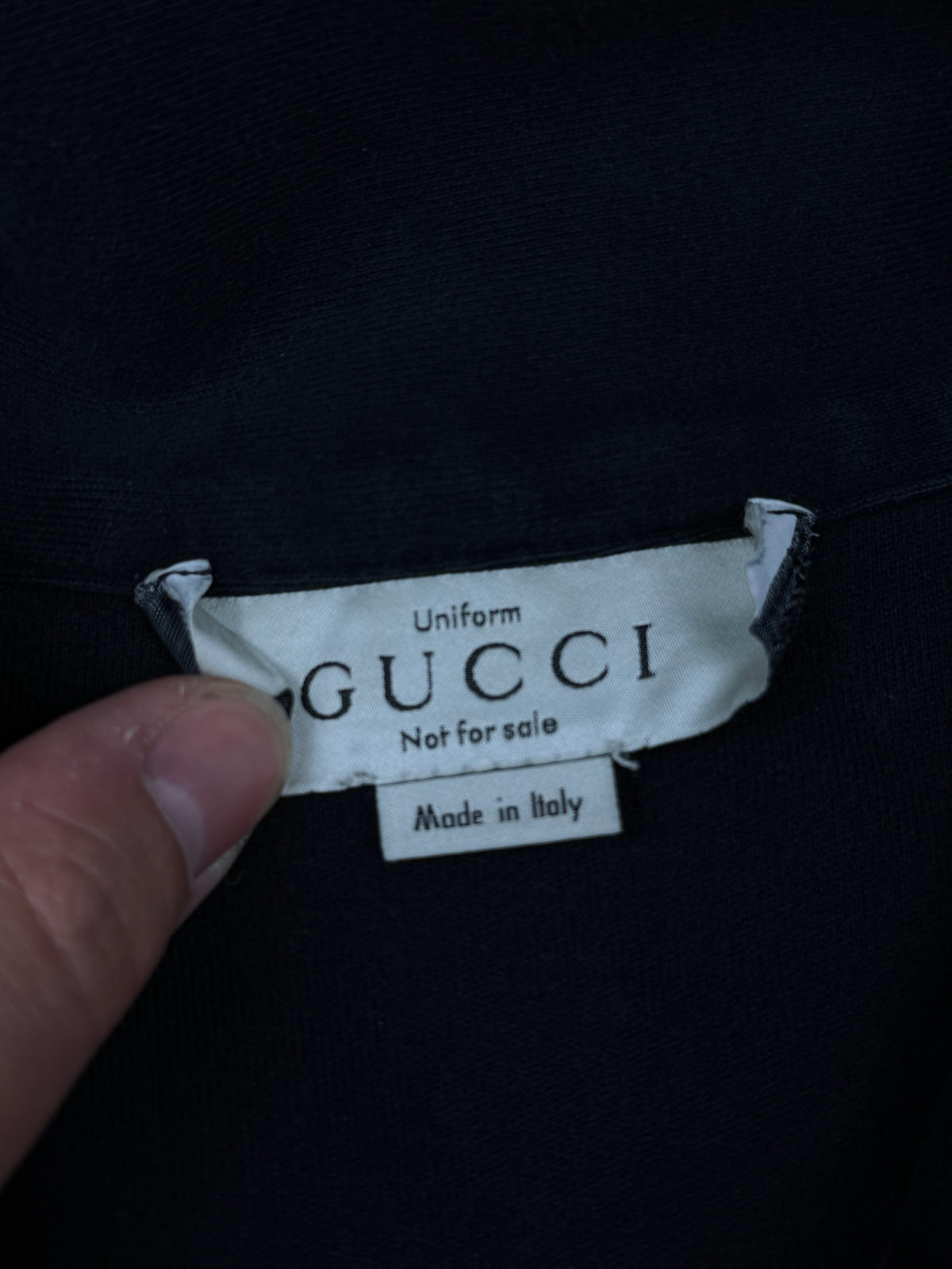 vintage Gucci uniform sweatjacket {XL}