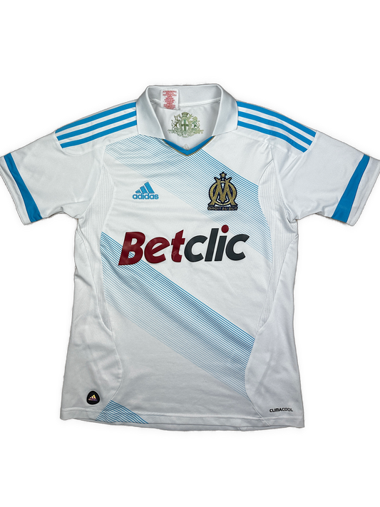 vintage Adidas Olympique Marseille home jersey {S}