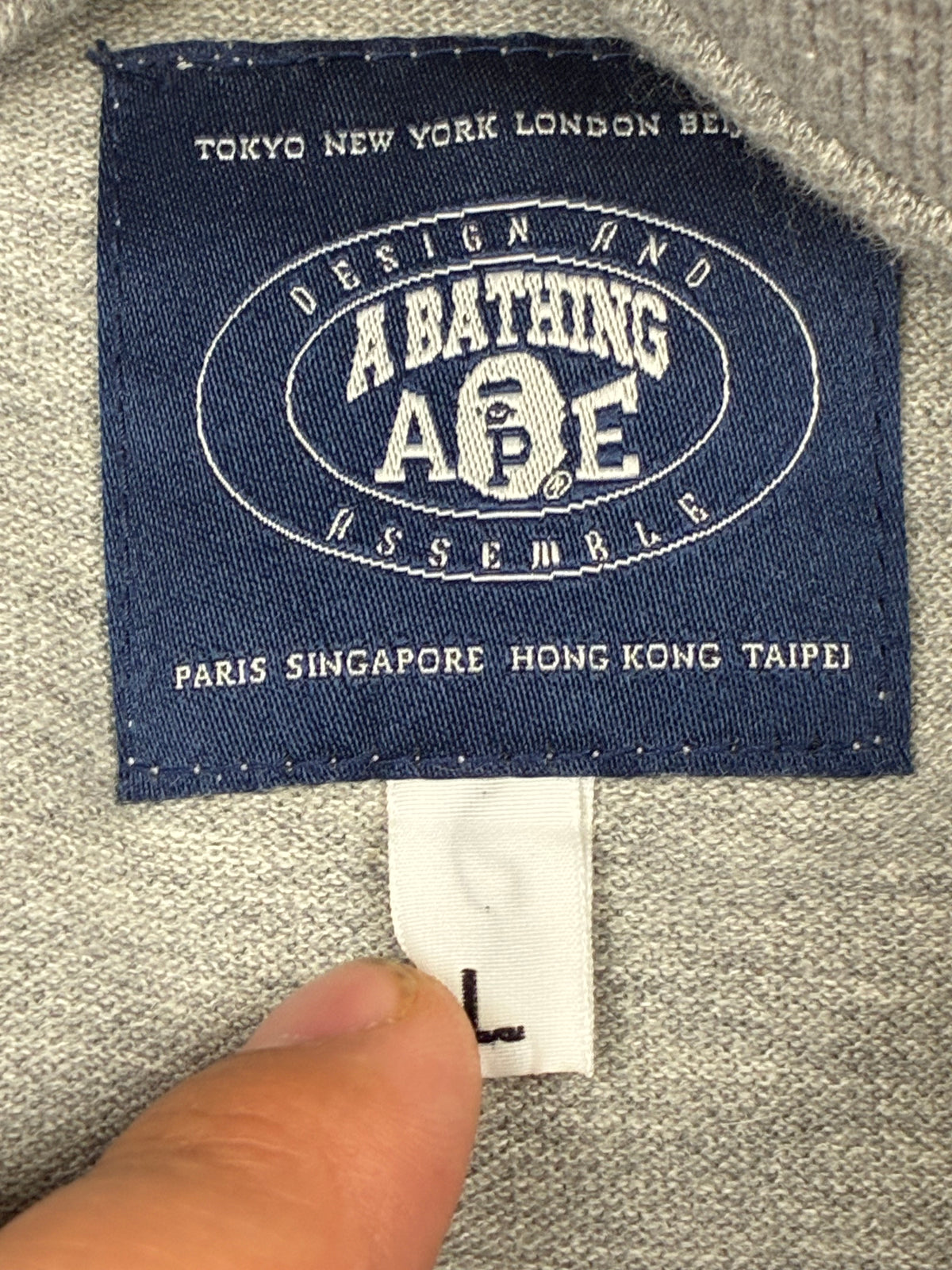 vintage BAPE a bathing ape polo {L}