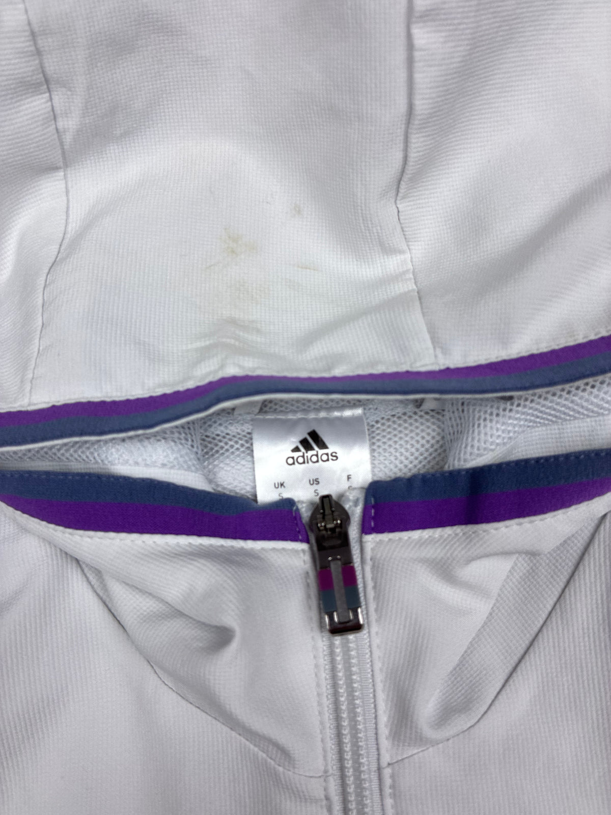 vintage Adidas Real Madrid windbreaker {S}