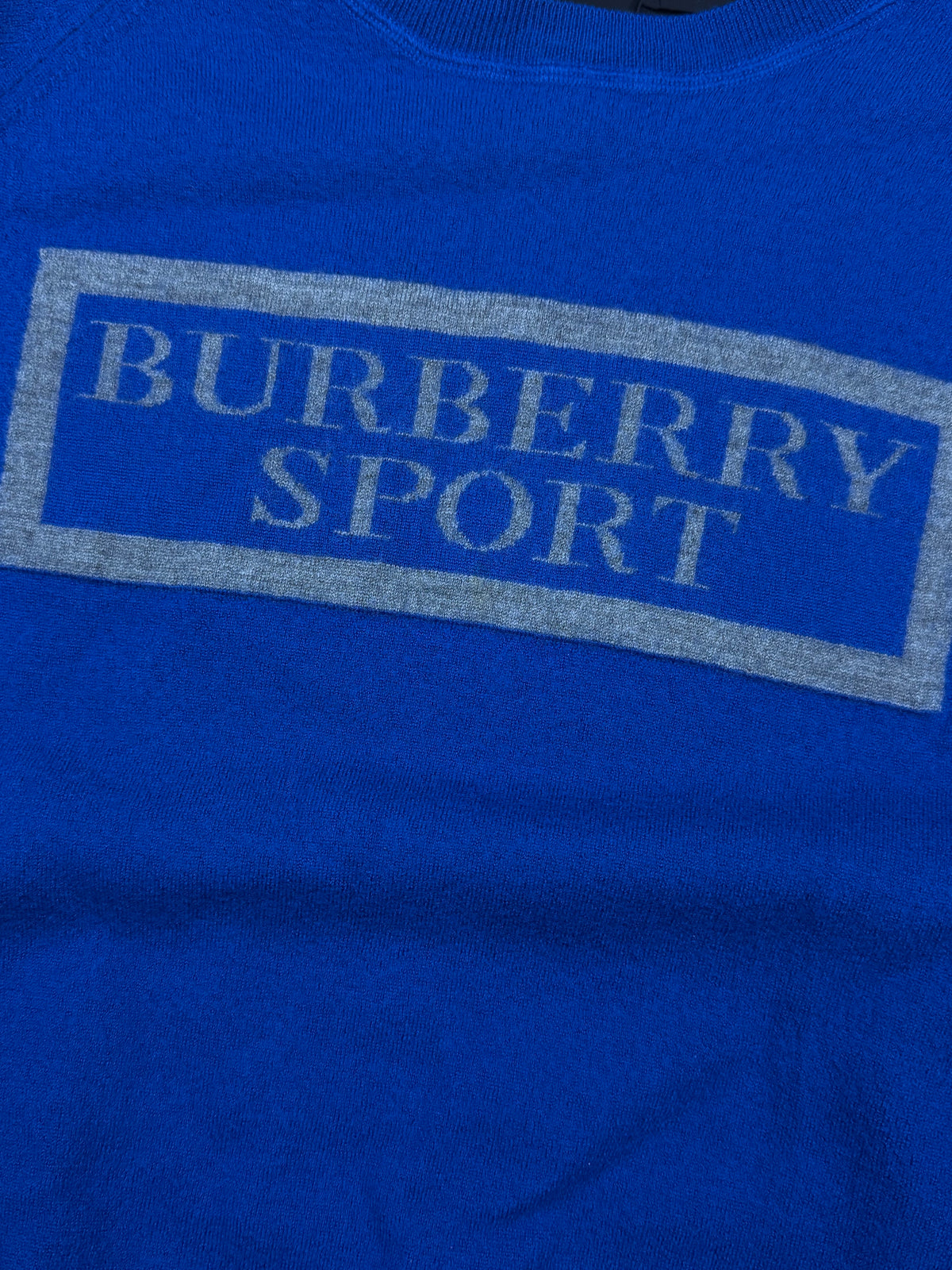 vintage Burberry Sport knittedsweater {S}