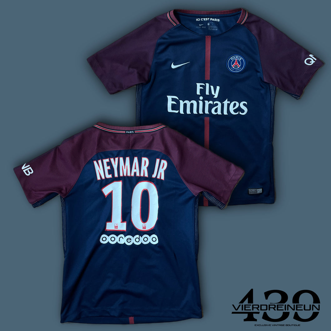 navyblue Nike PSG Paris Saint Germain NEYMAR10 2017-2018 home jersey {XS}