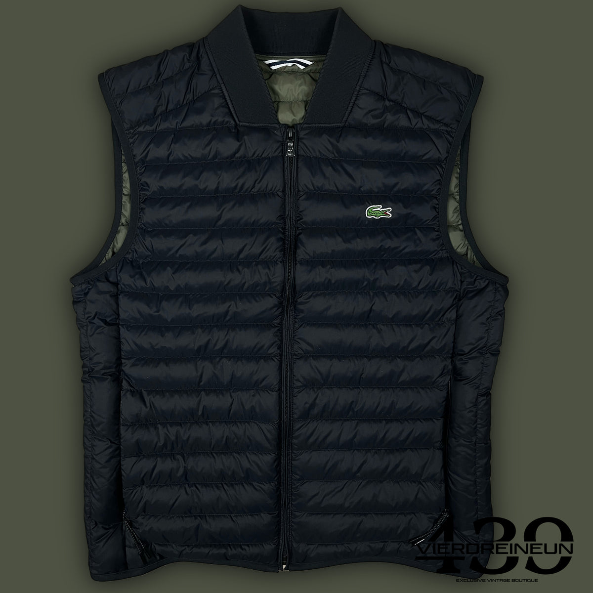 black Lacoste vest {L}