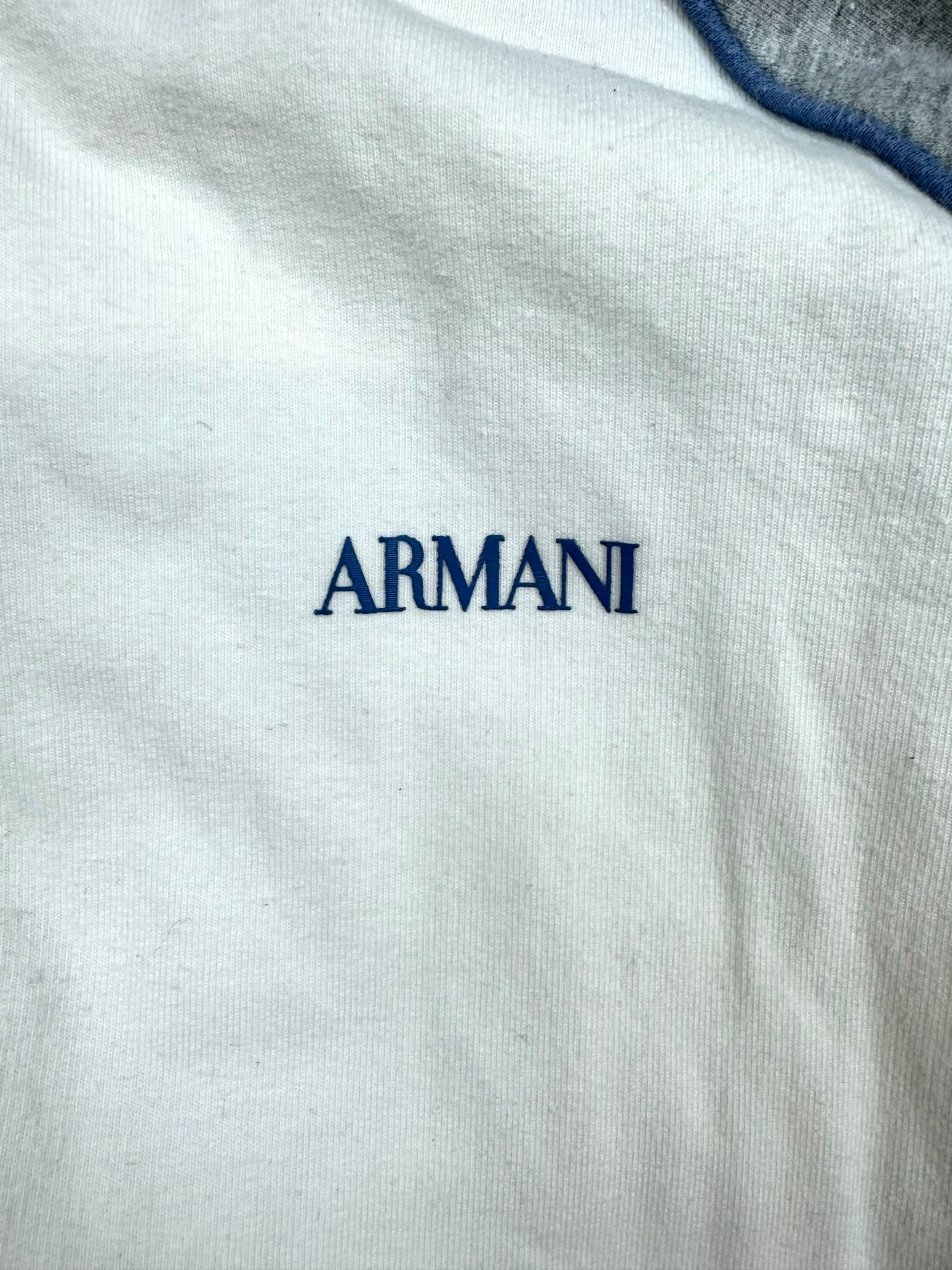 vintage Armani sweatjacket {XS}