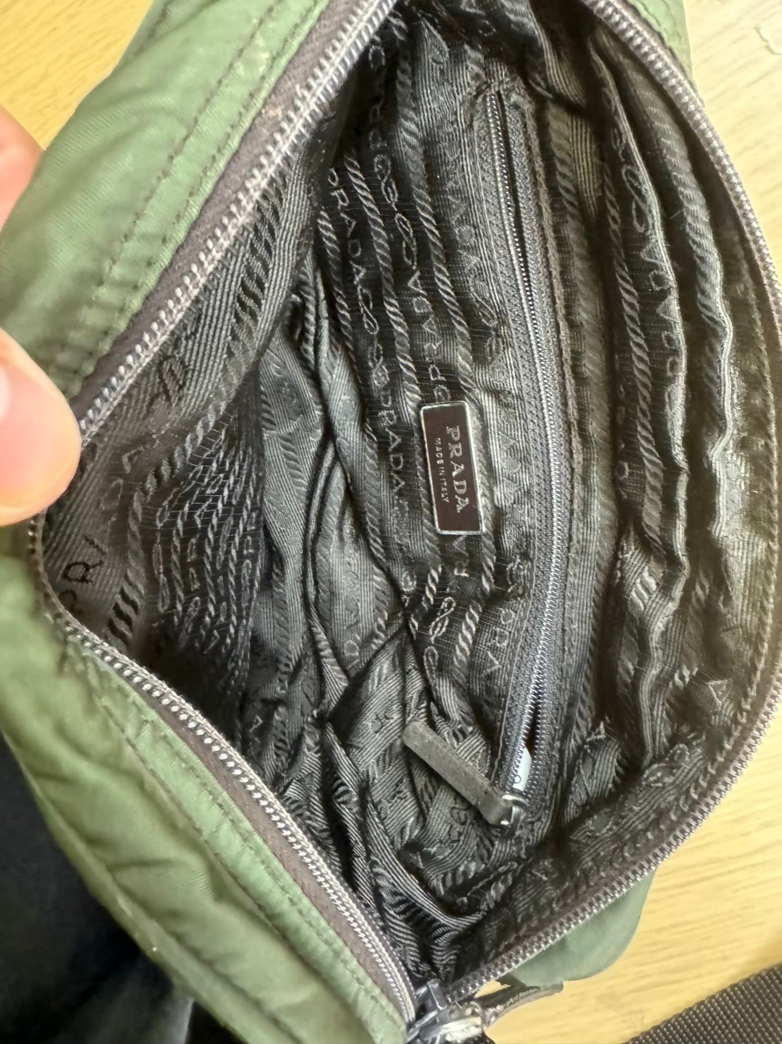 vintage Prada slingbag