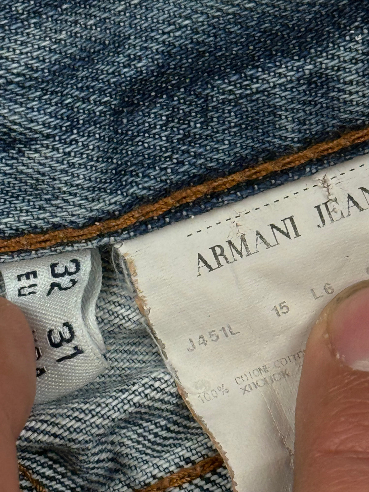 vintage Armani jeans