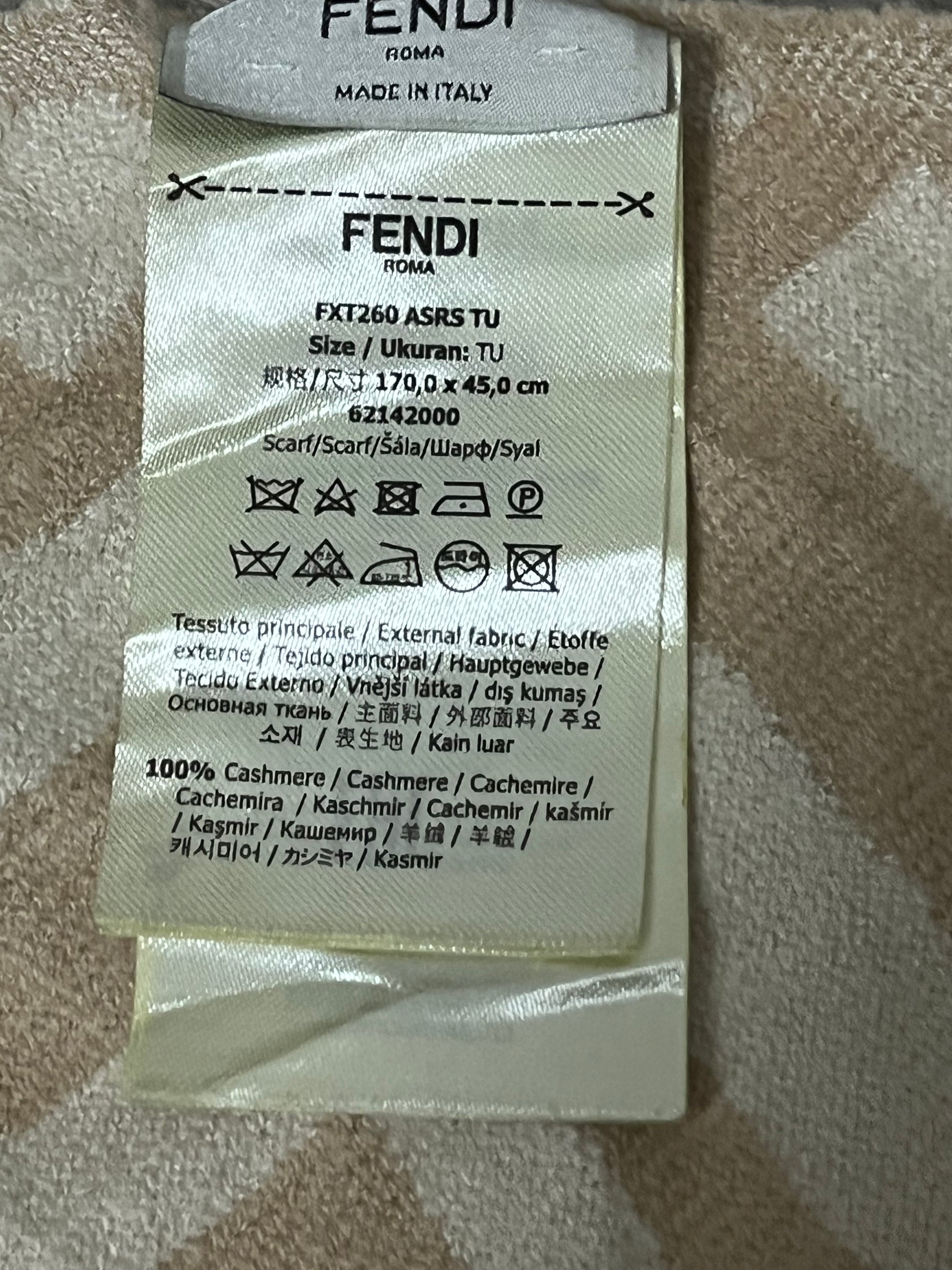 vintage Fendi scarf