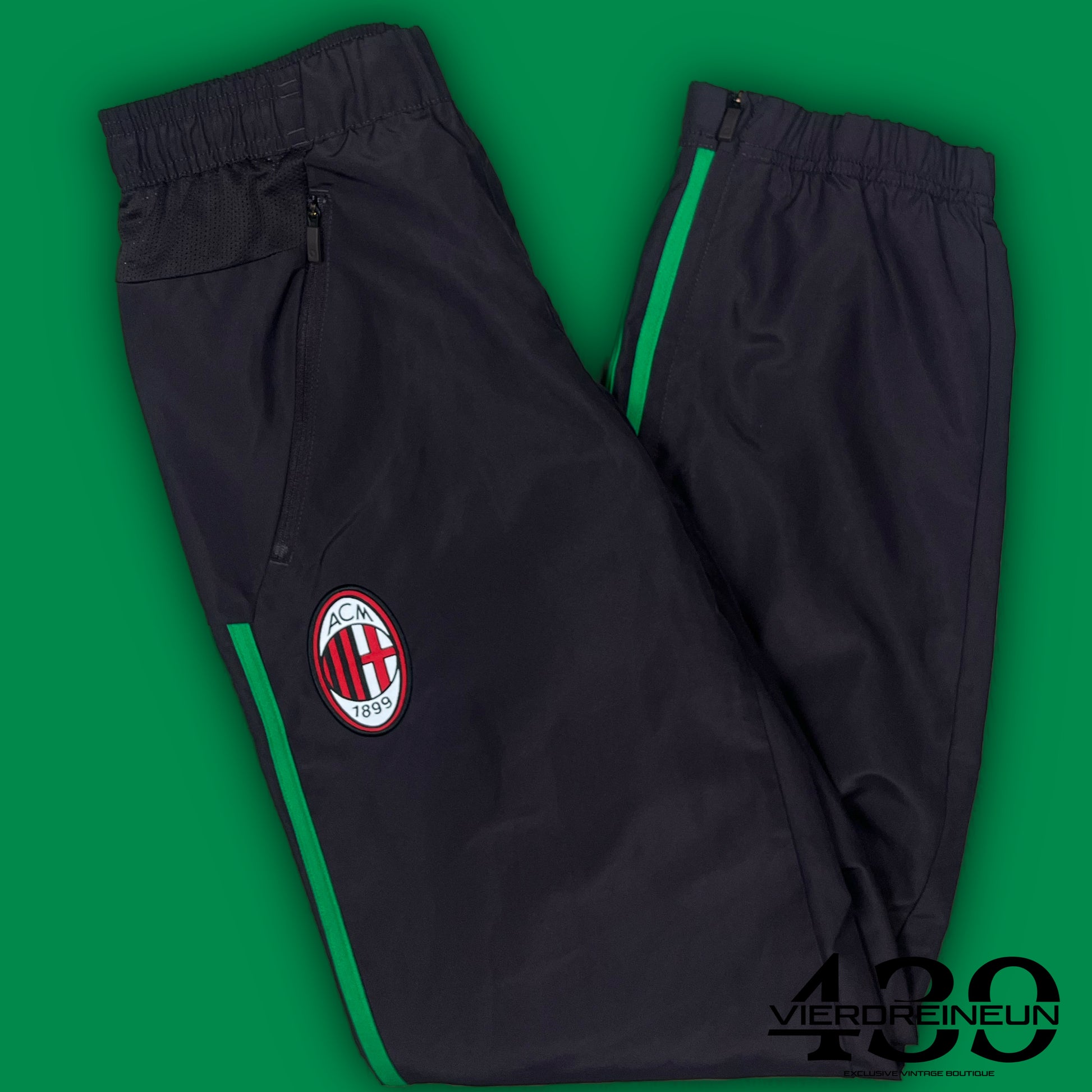 vintage Adidas Ac Milan trackpants {XS}