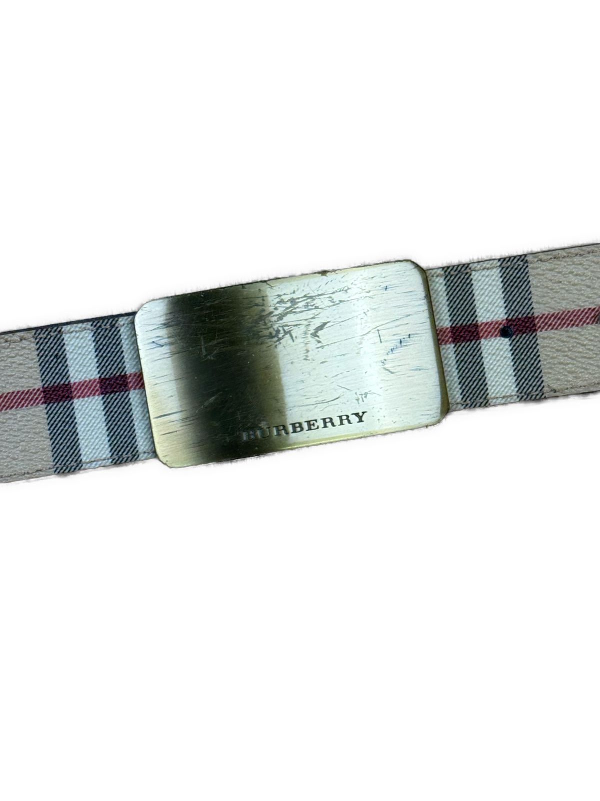 vintage Burberry belt